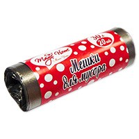 Мешки д/мусора 30л/20шт/HDPE/5,5мкм MAGIC HOME