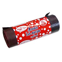 Мешки д/мусора с руч 35л/15шт/HDPE/14мкм MAGIC HOME