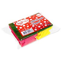 Губка д/посуды 8*5,5*4,5см 2шт ПРОФИЛЬ MAGIC HOME