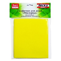 Салфетка виск 30*38см 3шт МАЗУРКА NICKY HOME