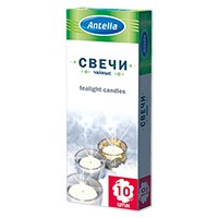 Свечи чайные 10шт АНТЕЛЛА